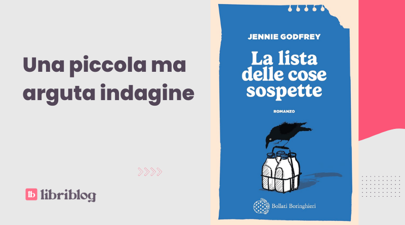 La lista delle cose sospette: recensione del romanzo di Jennie Godfrey