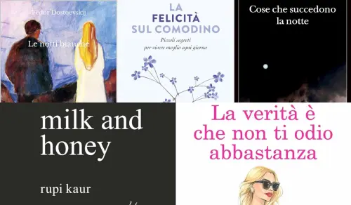 5 libri da tenere sul comodino: i volumi da leggere quando non riesci a dormire