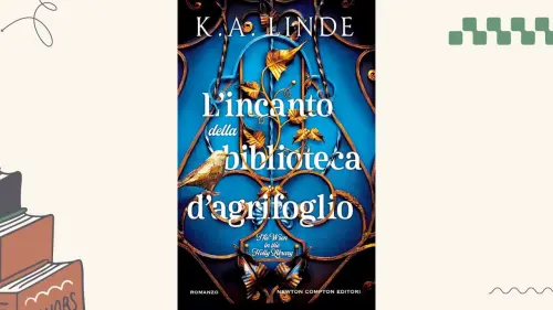 L'incanto della biblioteca d'agrifoglio, di K. A. Linde: recensione del romanzo