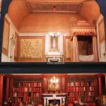 La casa delle bambole della regina Mary con biblioteca in miniatura compie 100 anni