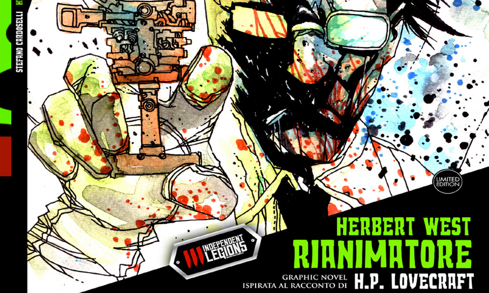 Herbert West, Rianimatore porta Lovecraft a fumetti