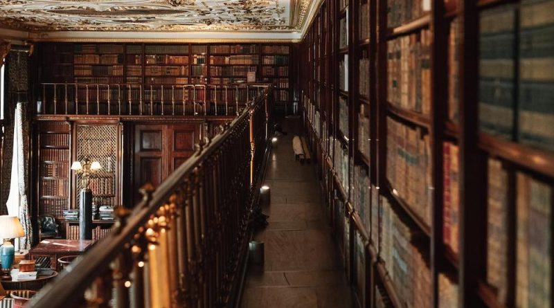 La libreria di Chatsworth House